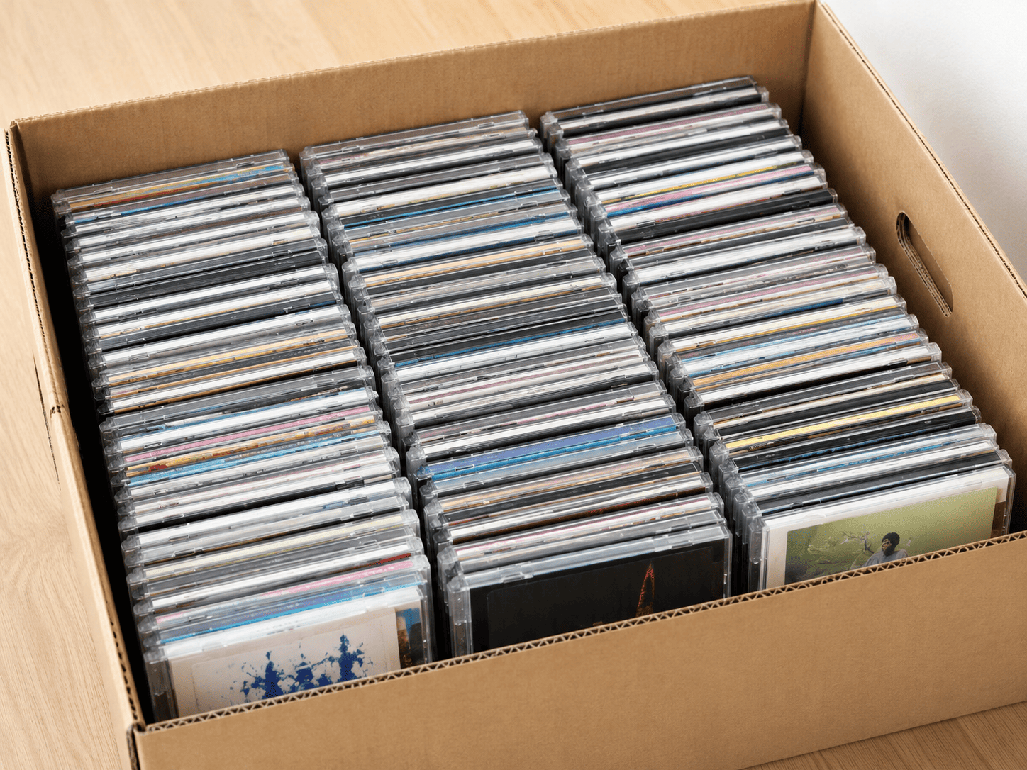 大量のCD