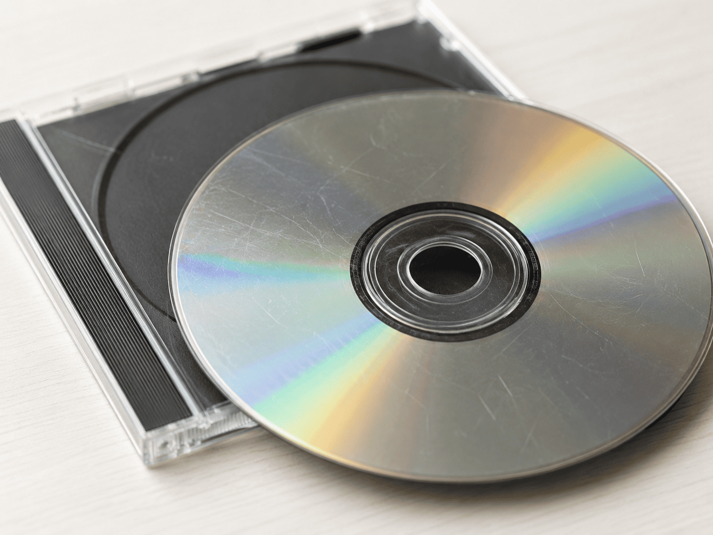 傷があるCD