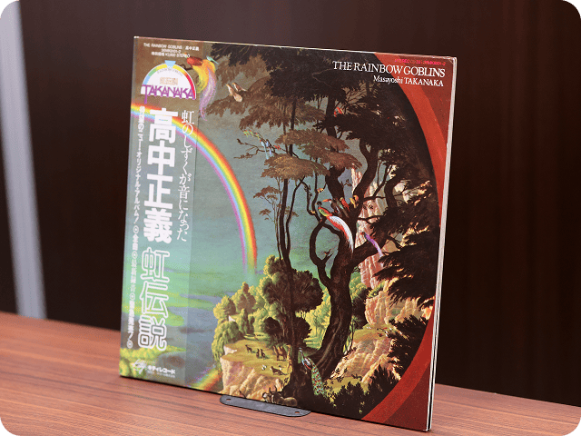 帯付きレコードのイメージ