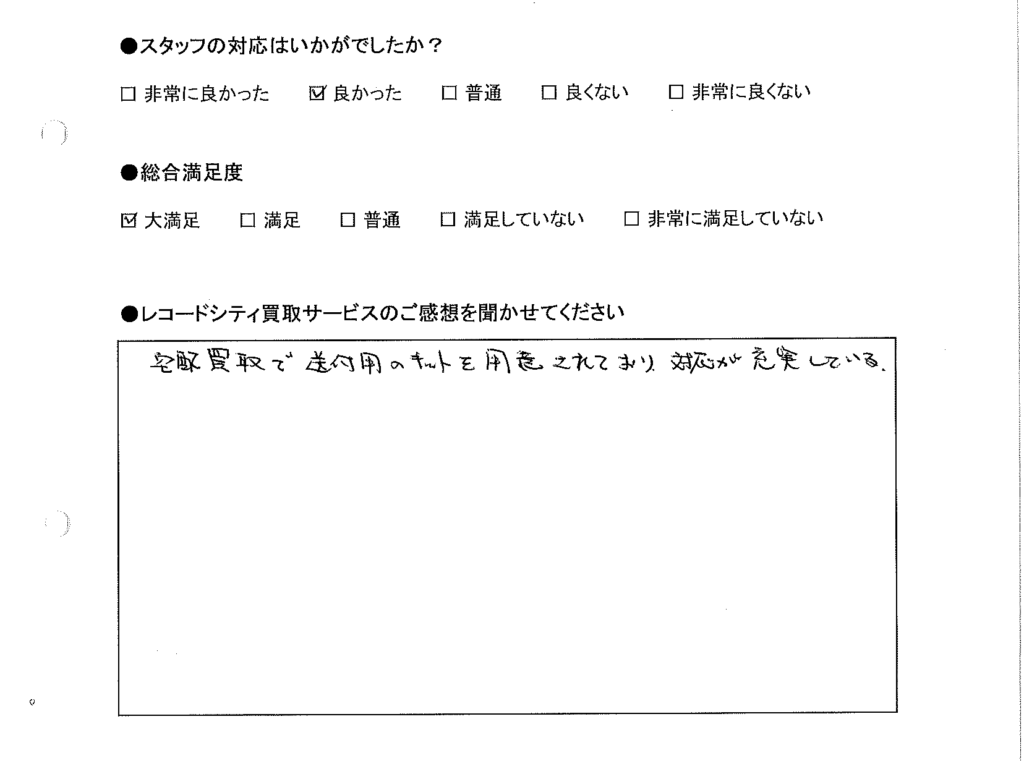 買取アンケート｜2020年4月