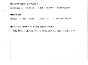 買取アンケート｜2020年4月