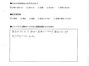 買取アンケート｜2020年4月