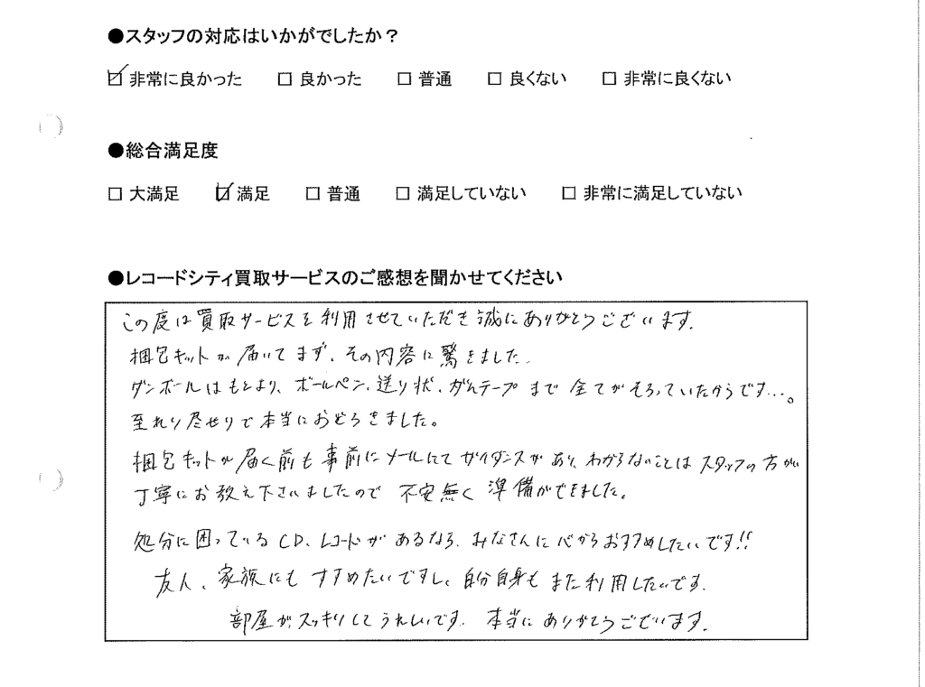 買取アンケート｜2020年5月