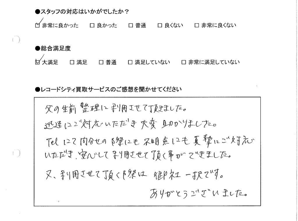 買取アンケート｜2020年5月