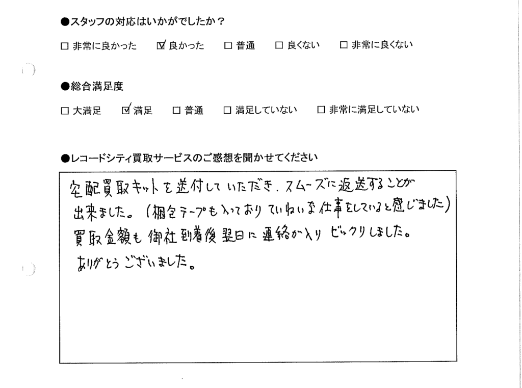 買取アンケート｜2020年6月