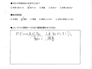 買取りアンケート｜2020年8月