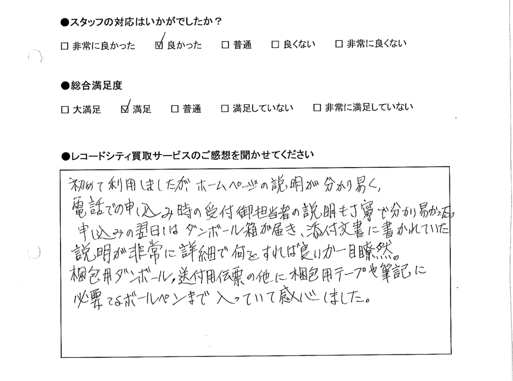 買取りアンケート｜2020年7月