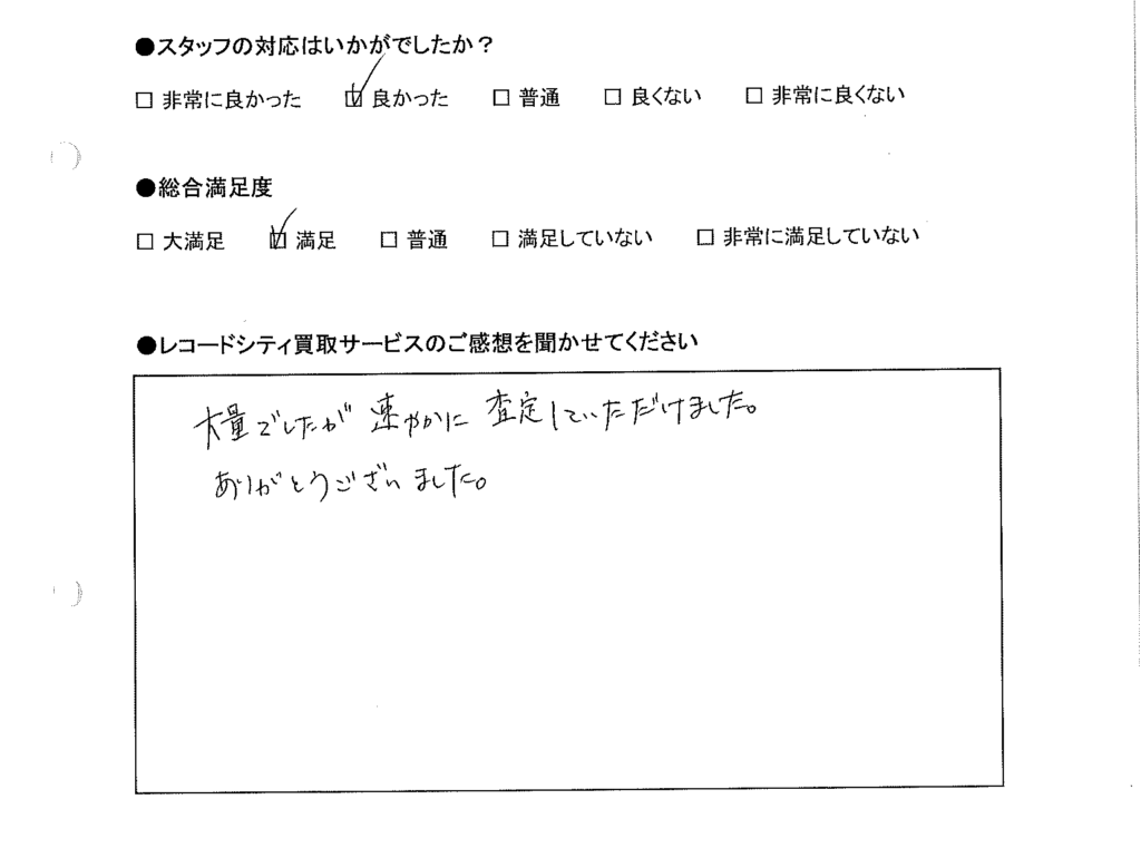 買取りアンケート｜2020年7月