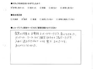 買取りアンケート｜2020年10月