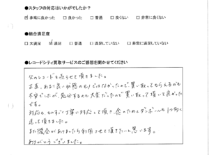 買取りアンケート｜2020年10月