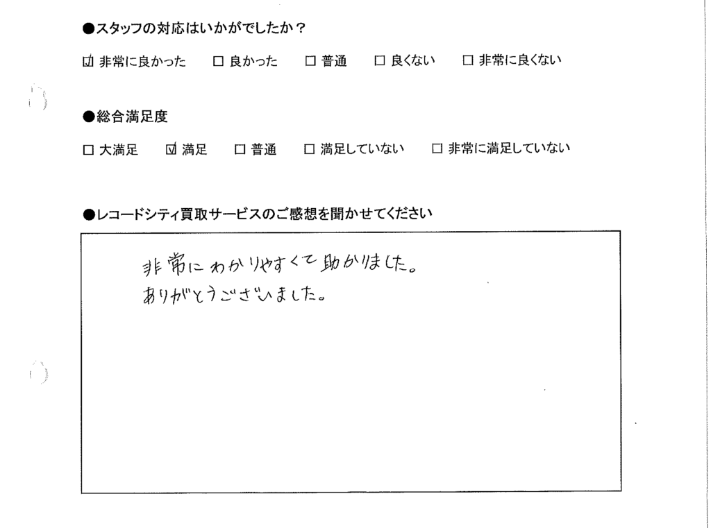 買取りアンケート｜2020年9月