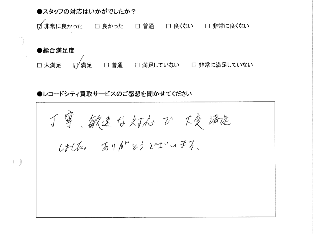 買取りアンケート｜2020年10月