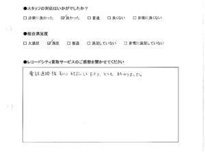 買取りアンケート｜2020年11月