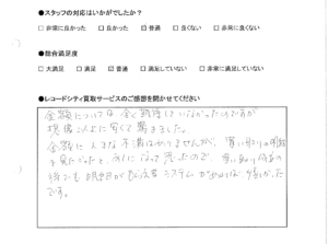 買取りアンケート｜2020年11月