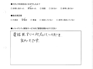 買取りアンケート｜2020年11月