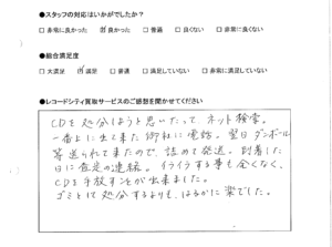 買取りアンケート｜2020年12月