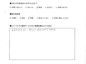 買取りアンケート｜2020年12月