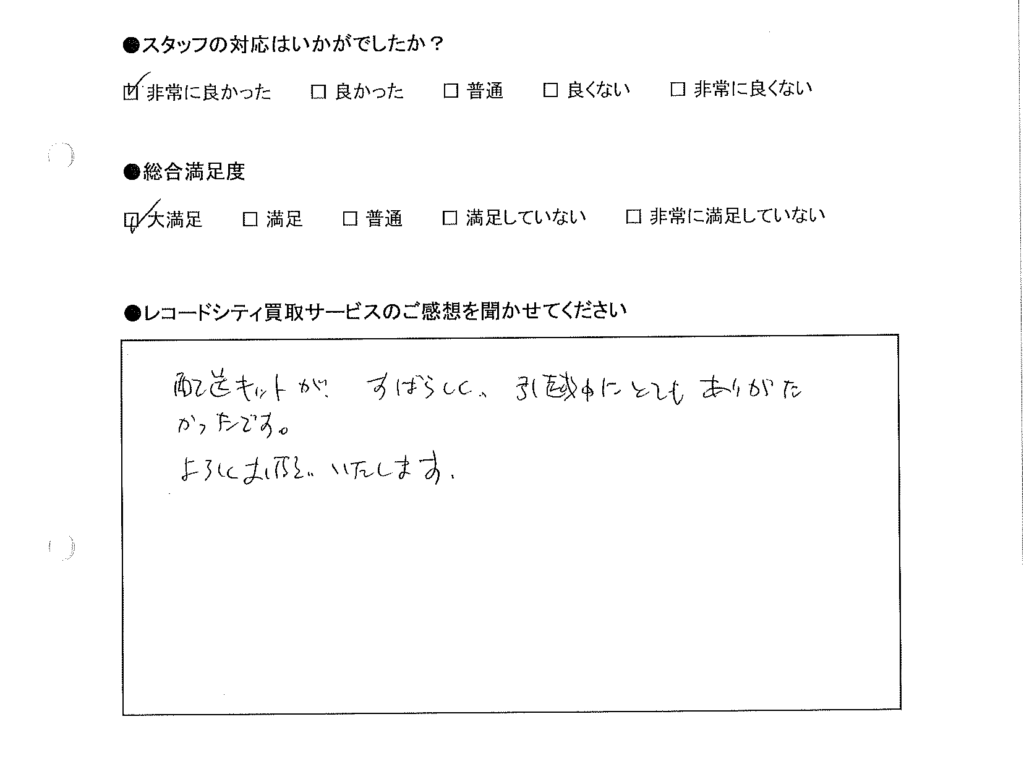 買取りアンケート｜2021年2月