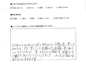 買取りアンケート｜2021年2月