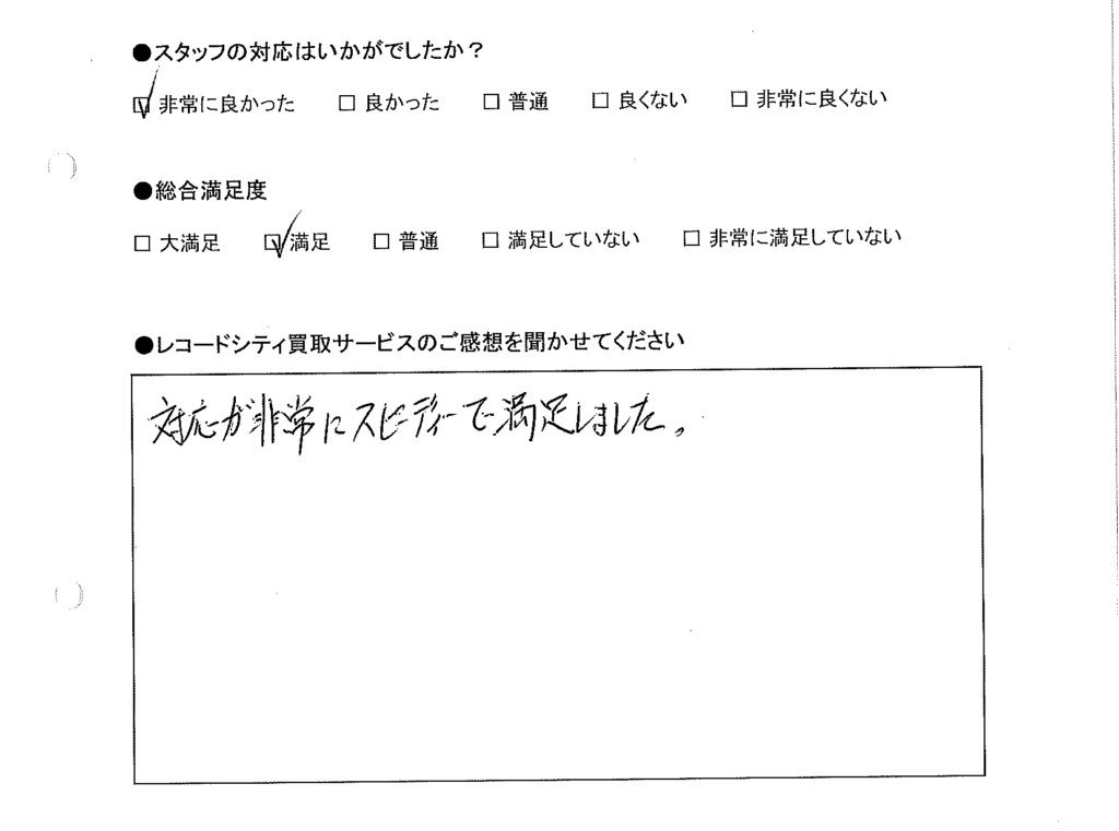 買取りアンケート｜2021年1月