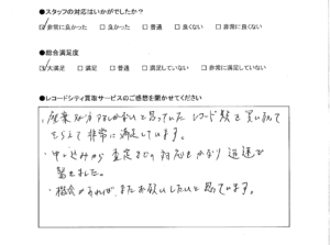 買取アンケート｜2021年2月