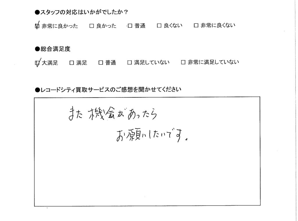 買取アンケート｜2021年3月