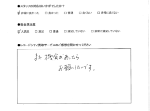 買取アンケート｜2021年3月