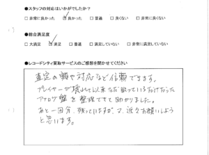 買取アンケート｜2021年2月