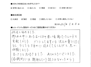 買取アンケート｜2021年5月