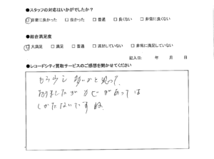 買取アンケート｜2021年4月