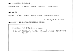 買取アンケート｜2021年4月