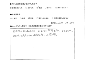 買取アンケート｜2021年5月