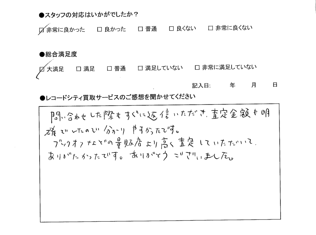 買取アンケート｜2021年6月