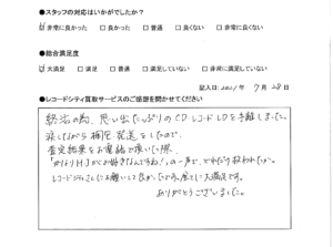 買取アンケート｜2021年7月