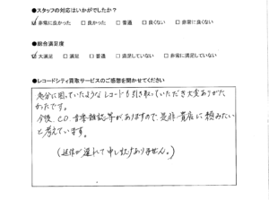 買取アンケート｜2021年4月