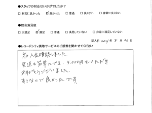 買取アンケート｜2021年8月