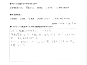 買取アンケート｜2021年10月