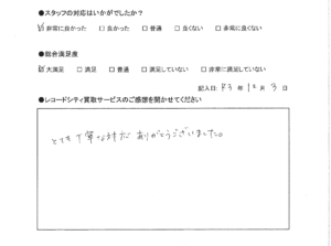 買取アンケート｜2021年12月