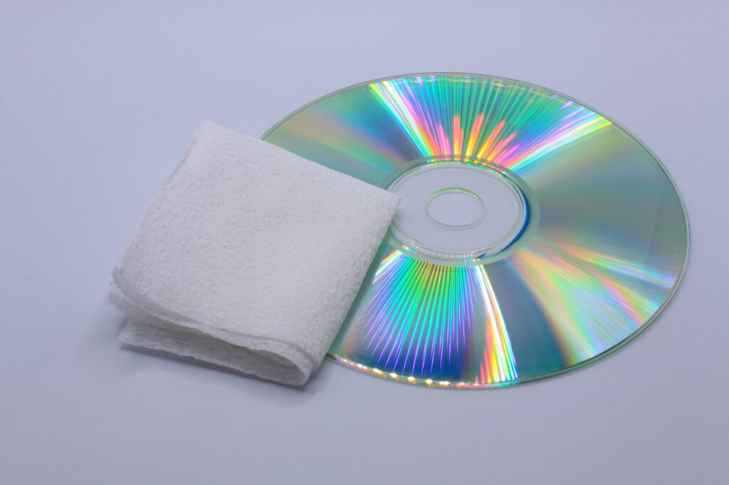 CDの正しいクリーニング方法