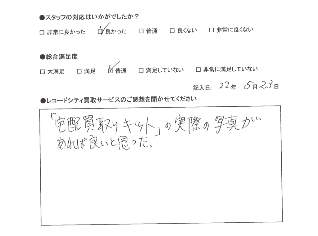 買取アンケート｜2022年５月