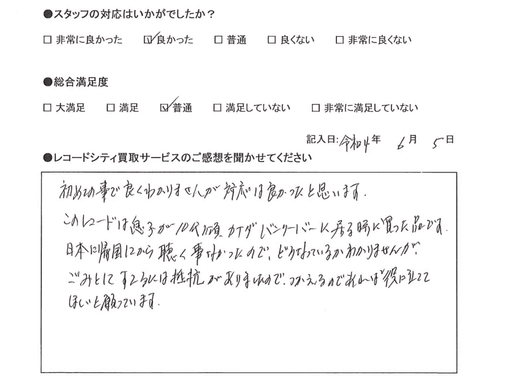 買取アンケート｜2022年7月