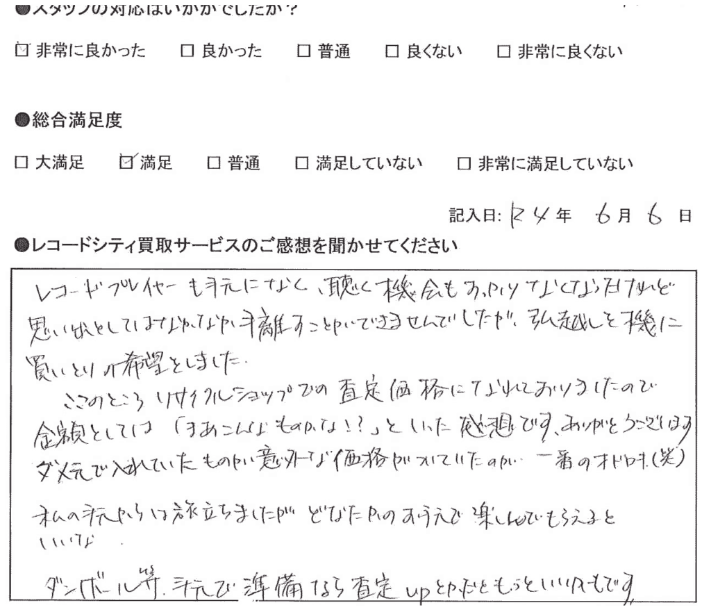 買取アンケート｜2022年7月