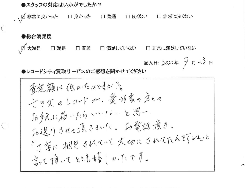 買取アンケート｜2022年10月