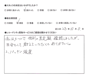 買取アンケート｜2022年12月