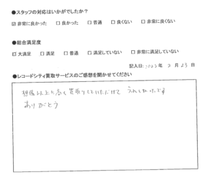 買取アンケート｜2023年2月