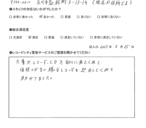 買取アンケート｜2023年2月