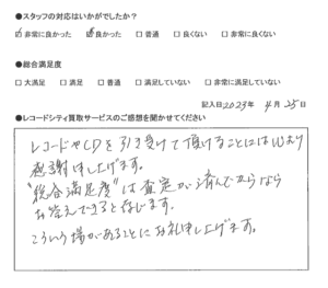 買取アンケート｜2023年4月