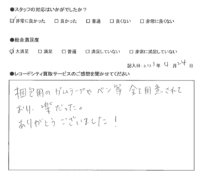 買取アンケート｜2023年4月