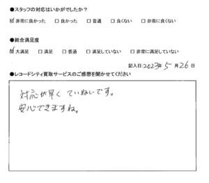 買取アンケート｜2023年5月