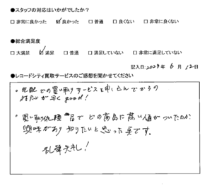 買取アンケート｜2023年6月